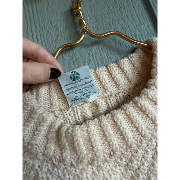 Vintage Blarney Woolen Mills Wool Knit Sweater, Large - Picture 5 of 6